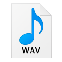 Icône de fichier WAV