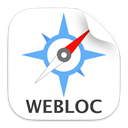 Icône de fichier WEBLOC