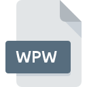 Icône de fichier WPW