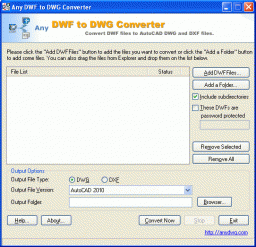 Any DWF to DWG Converter miniaturka