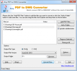 Any PDF to DWG Converter miniatyrbild