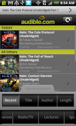 Audible for Android miniaturka