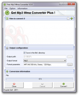 Free Mp3 Wma Converter miniaturka