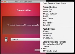 Miro Video Converter for Mac miniaturka