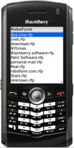 RoboForm for Blackberry miniaturka
