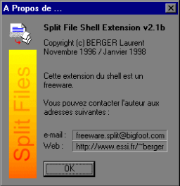 Split File Shell Extension miniatyrbilde