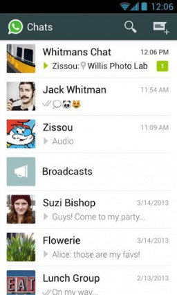 WhatsApp for Android miniatyrbild