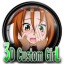 3D Custom Girl значок программного обеспечения