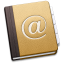 Icône du logiciel Address Book (Contacts)