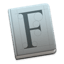 Apple Font Book programvareikon