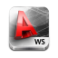 Autocad WS for iOS programvaruikon
