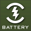 Battery ícone do software