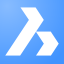 Bricscad software icon