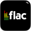 FLAC - Free lossless audio codec Software-Symbol