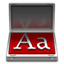 Fontcase softwarepictogram