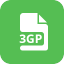 Free 3GP Converter значок программного обеспечения