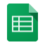 Google Sheets software icon