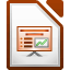 LibreOffice Impress software icon