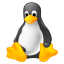 Linux operating systems programvaruikon