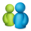 Microsoft Messenger ícone do software