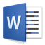 Ikona programu Microsoft Word for Mac