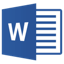 Microsoft Word ソフトウェアアイコン