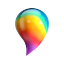 Icône du logiciel Paint 3D