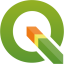 QGIS programvaruikon