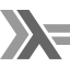 The Haskell Platform software icon