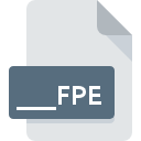 Icona del file ___FPE