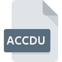 Icône de fichier ACCDU