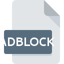 ADBLOCK bestandspictogram