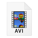 AVI icono de archivo