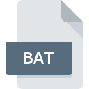 BAT icono de archivo