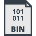 Icône de fichier BIN