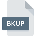 Icône de fichier BKUP