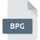 BPG icono de archivo