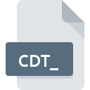 Icône de fichier CDT_