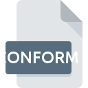 CONFORM icono de archivo