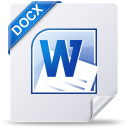 DOCX bestandspictogram