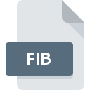 FIBファイルアイコン