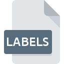 LABELS значок файла