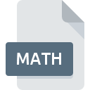 Icône de fichier MATH