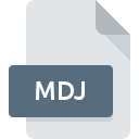 MDJ icono de archivo