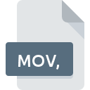 MOV, file icon