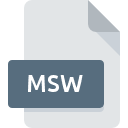 Icona del file MSW