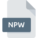 Icona del file NPW