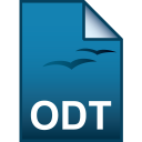 ODT file icon