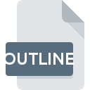OUTLINE file icon