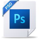 Icône de fichier PSD